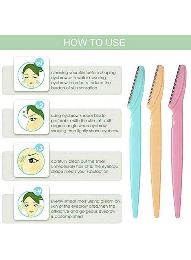 TWIREY Eyebrow Painless Facial Hair Remover Razor For Face Women And Men (T1) - Image 3