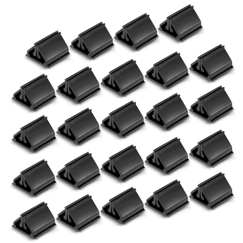 Maitys 24 Pcs Plastic Game Piece Card Stands Holder Plastic Board Pieces Markers DIY Playing for Board Game Party FavorBlack