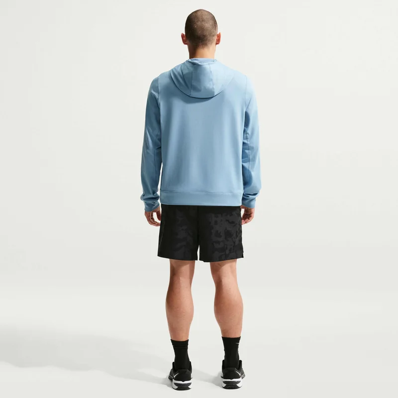 Nike Blue Men's Primary NanoKnit Dri-FIT Performance Hoodie for Men | Best Price UAE
