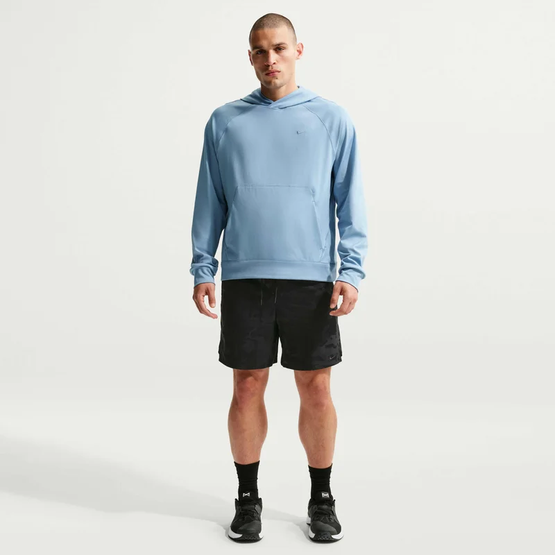Nike Blue Men's Primary NanoKnit Dri-FIT Performance Hoodie for Men | Best Price UAE