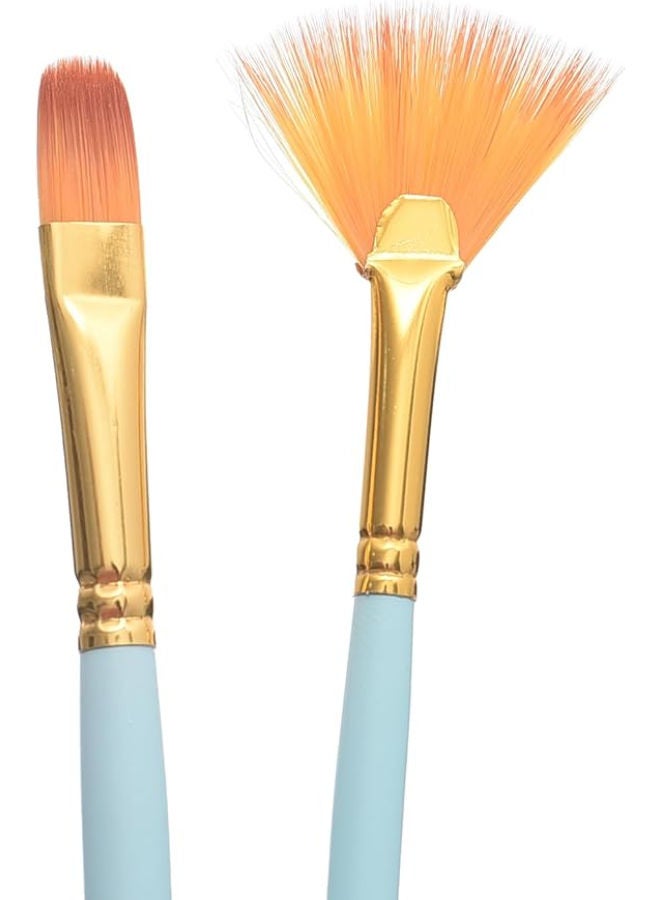 يالونج Yl213701-5_Yl-17 مجموعة من 12 قطعة من فرش الطلاء - Image 2