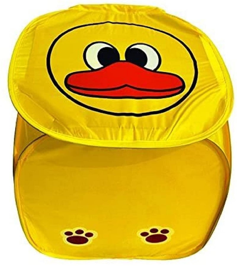 Kuber Industries Heart Home Polyester Square Laundry Bag/Basket (Multi) - CTHH13117, Standard - Image 2