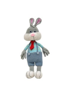 Happy Threads Happy Threads |Jasper |Bunny| for Girls & Boys |Soft Toys |38cms | Rabbit Toy| Gifting Material | Crochet Toys | BIS Certified  - Image 1