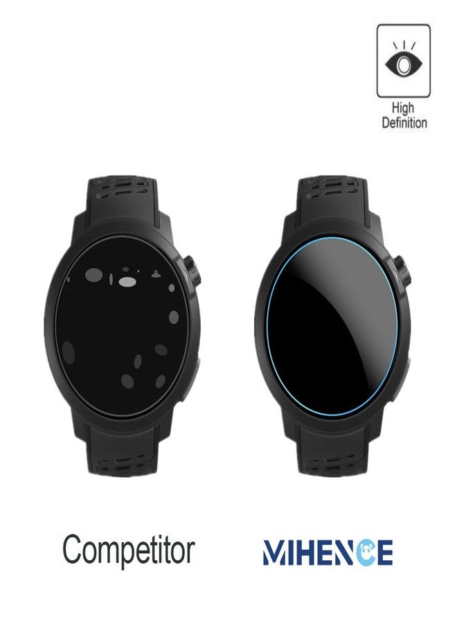 MIHENCE Screen Protector Compatible for COROS PACE Pro GPS Sport Watch, 9H Tempered Glass Protective Film [ 3PCS ] - Image 5
