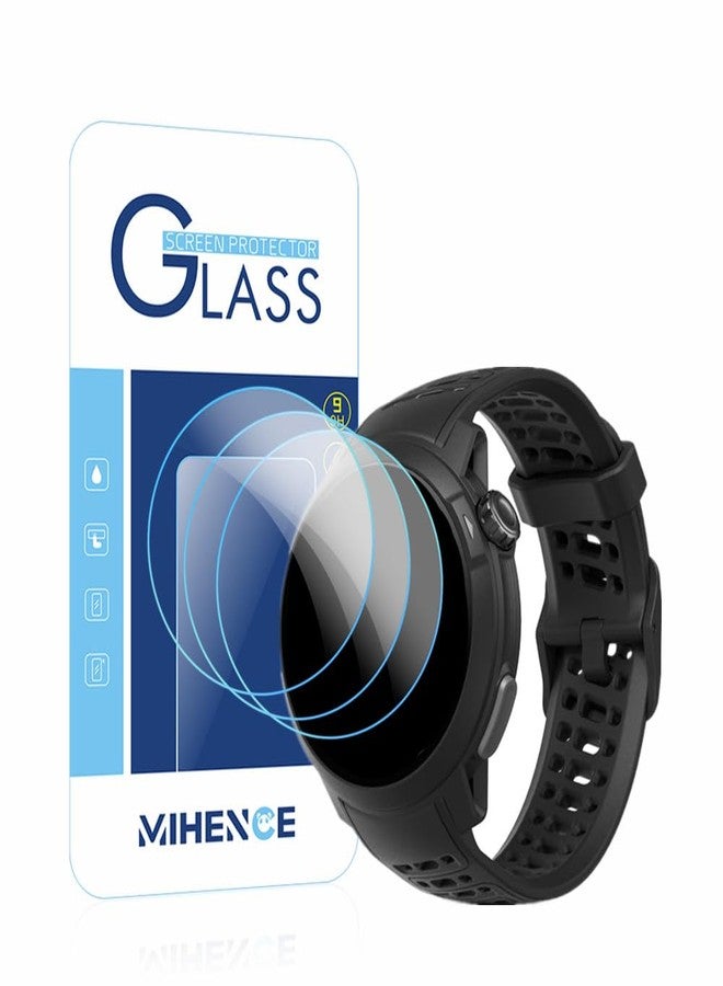 MIHENCE Screen Protector Compatible for COROS PACE Pro GPS Sport Watch, 9H Tempered Glass Protective Film [ 3PCS ] - Image 1