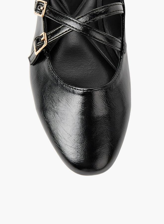 Celeste Women Buckle Closure Ballerina Shoes - Image 5