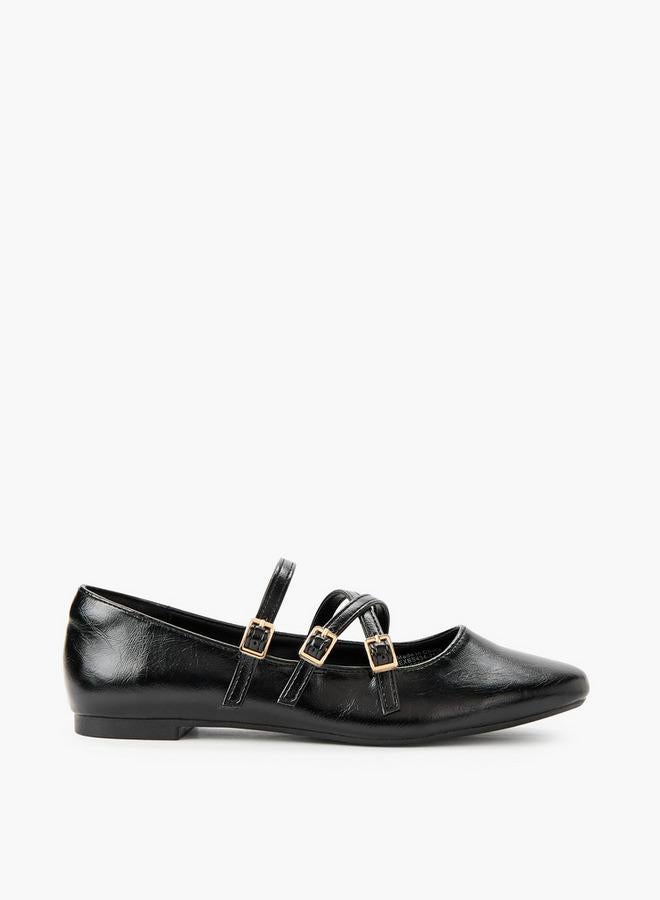 Celeste Women Buckle Closure Ballerina Shoes - Image 3