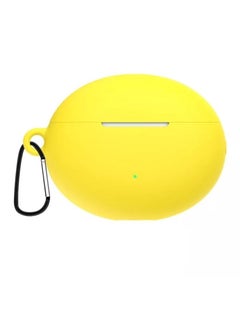 YOMNA Protective Case for Huawei Freebuds 5i Silicone Cover Shockproof Earphone Case Soft Thin Anti Slip Earbud (Yellow)  - Image 1