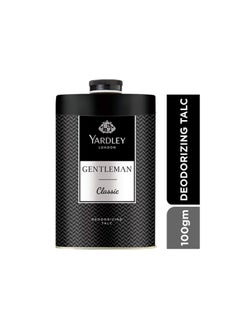 Yardley London Gentleman Deodorising Talc Talcum Powder For Men 100Gm  - Image 2