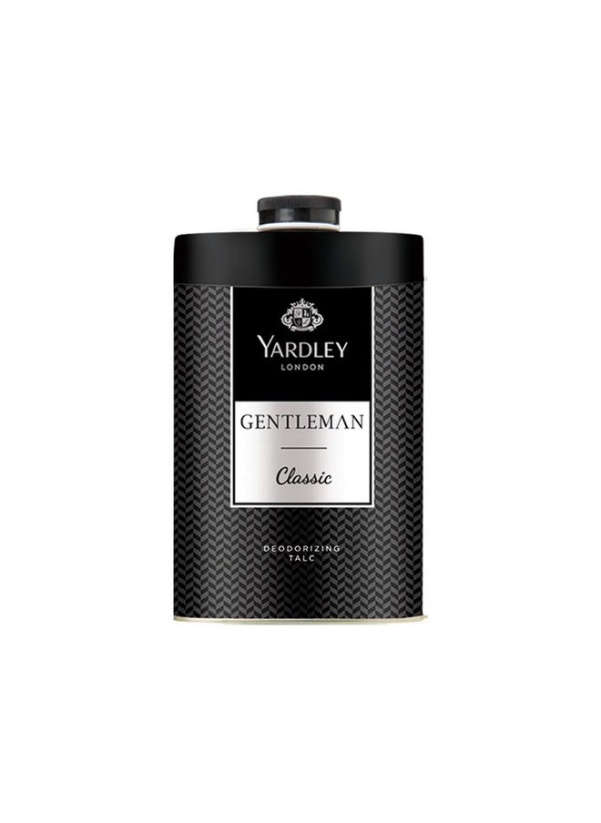 Yardley London Gentleman Deodorising Talc Talcum Powder For Men 100Gm  - Image 1