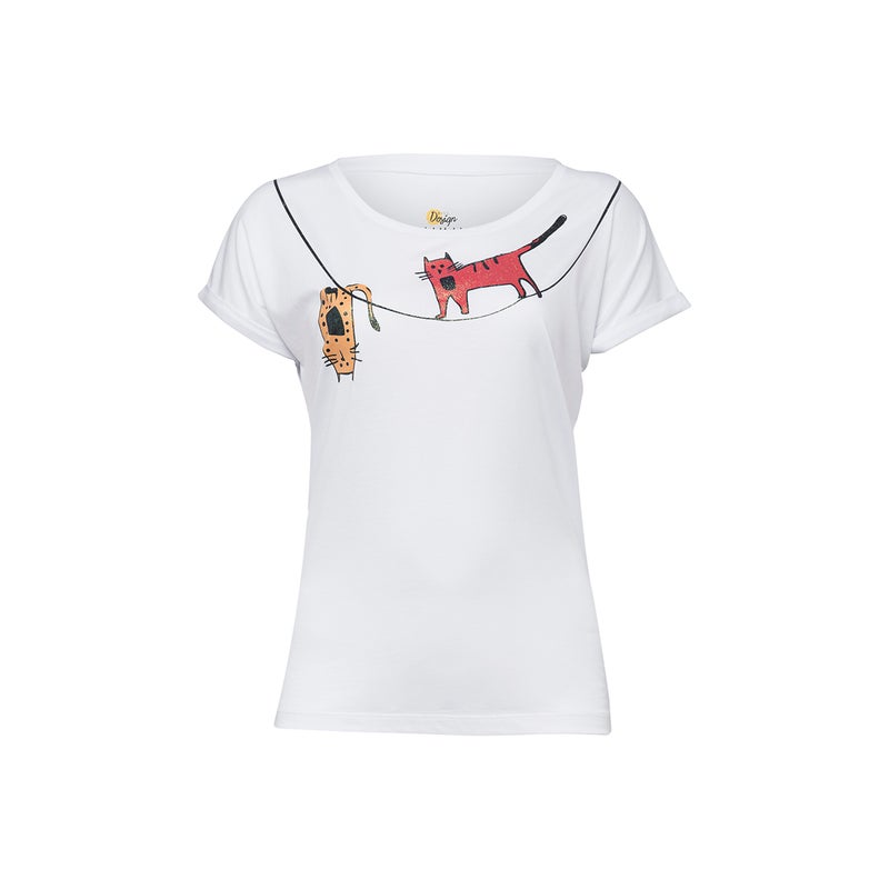 Biggdesign Cats Womens T-Shirt - Image 1