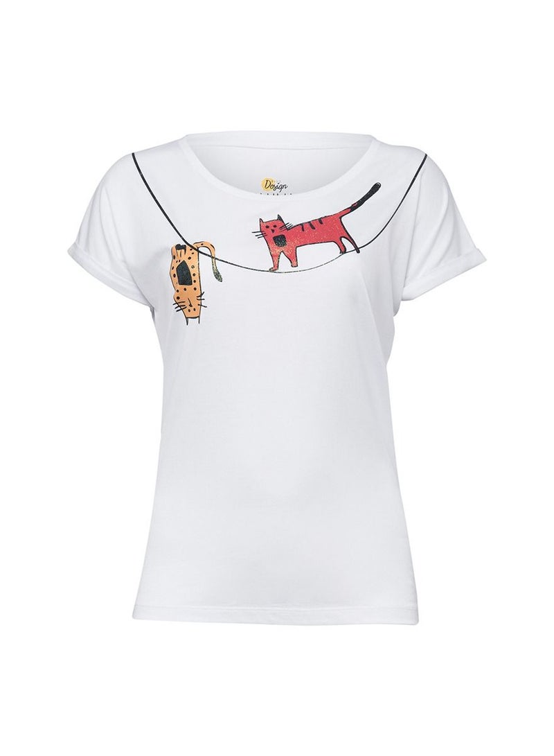Biggdesign Cats Womens T-Shirt  - Image 1