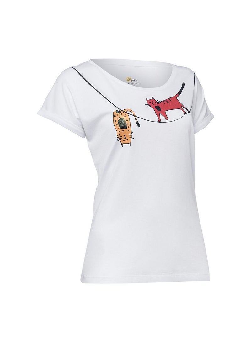 Biggdesign Cats Womens T-Shirt  - Image 2