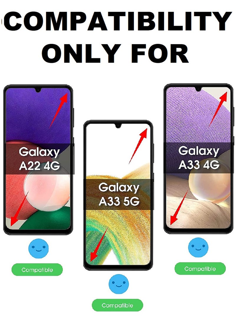 Super Tempered Glass Screen Protector 5D Designed For Samsung Galaxy A33 4G Full Glue Edge to Edge Full Screen Coverage And Bubble Free - Image 3