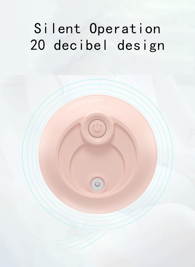 MANBO Portable Mini Humidifier with LED Night Light, Silent Desktop Mist Humidifier - Image 4