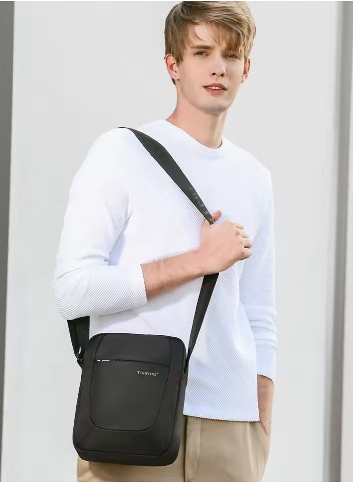 BLLE ROWN Waterproof Durable Nylon Shoulder Bag For Men Business Messenger Bag 10inch Ipad Bags Crossbody Bags Handbag Casual Travel Bags Pack  - Image 3