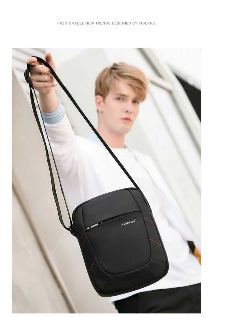 BLLE ROWN Waterproof Durable Nylon Shoulder Bag For Men Business Messenger Bag 10inch Ipad Bags Crossbody Bags Handbag Casual Travel Bags Pack  - Image 2