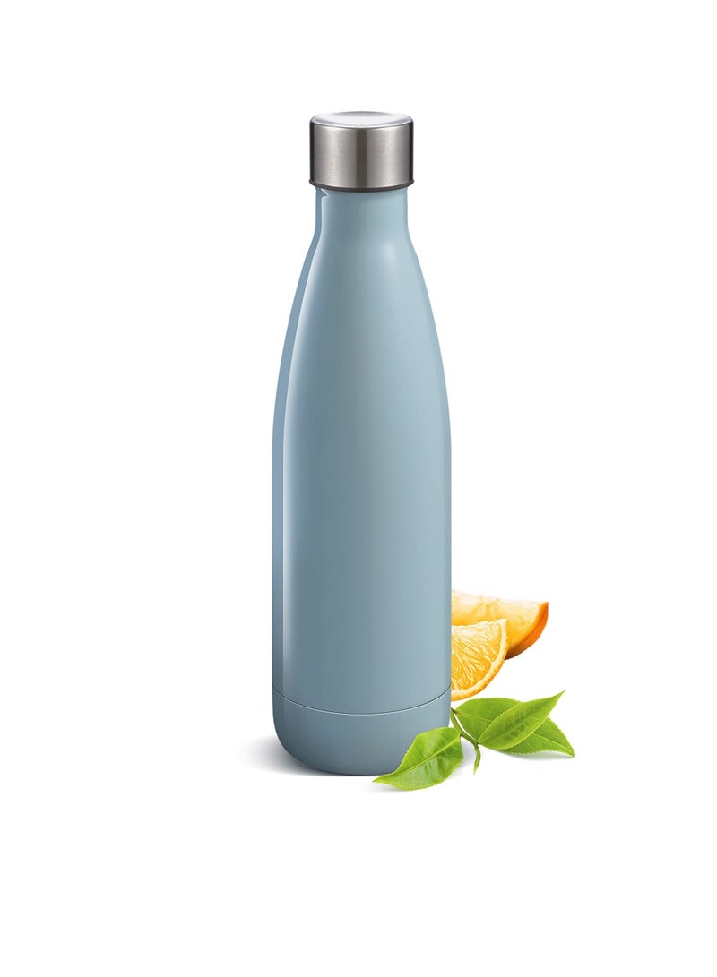 tescoma Constant  Stainless Steel Bottle 0.6 Le Blue 318575.30 - Image 1