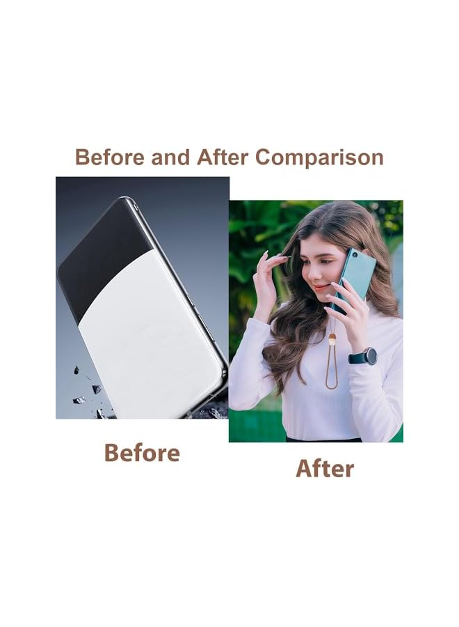 Green Tiger Phone Charm, Hand Wrist Strap Lanyard, Cute Keychain for Mobile, Cartoon Silicone Adorable Lanyard Hand Strap Compatible with Most Smartphones for Women and Men (2 Pack, Brown Rabbit) - Image 3