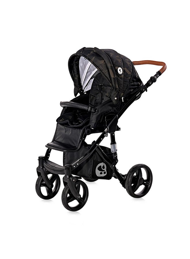 lorelli Baby Stroller Rimini With Bag Forest Green And Black - Image 3