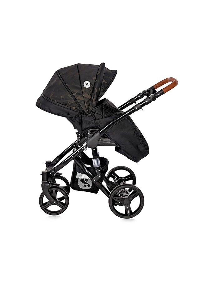 lorelli Baby Stroller Rimini With Bag Forest Green And Black - Image 5