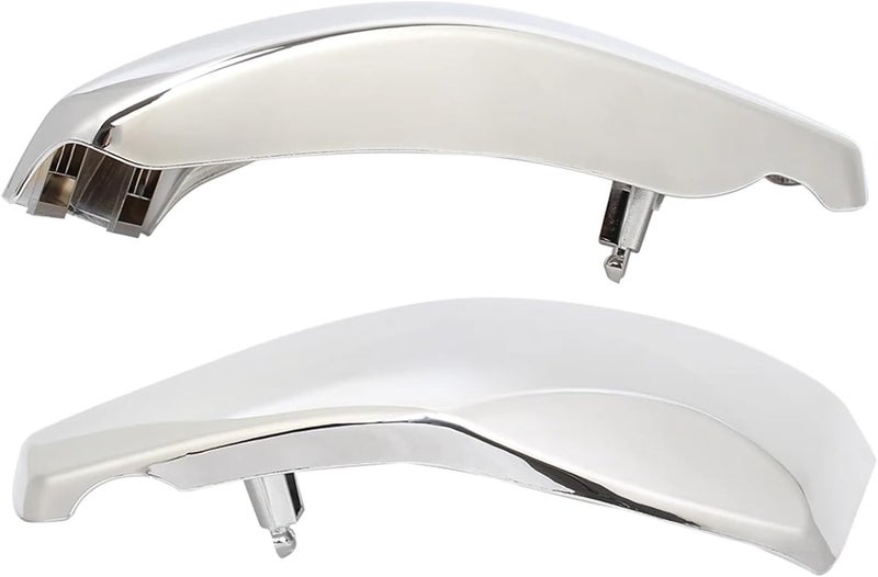 Wivplex Chrome ABS Motorcycle Battery Side Fairing Covers - Image 4