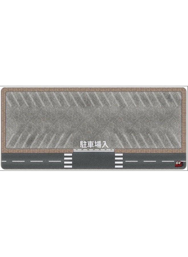 XXL 1/64 Scale Parking Lot Mouse Pad 90x40cm Non-Slip Rollable Desk Mat | Large Diorama Playmat for Hot Wheels, Matchbox, Mini GT, Tarmac, Inno64 and Diecast Car Collectors, Kids and Gamers
