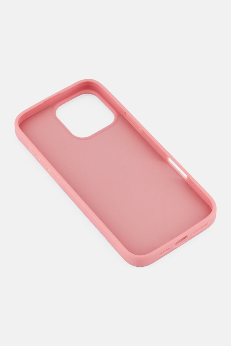 GUESS iPhone 16 Pro Max  Glitter Hard Case, Peach - Image 3