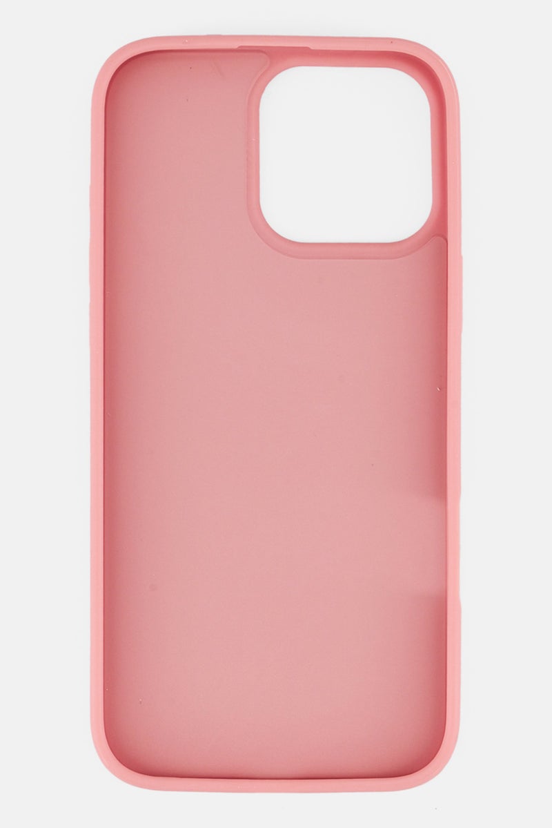 GUESS iPhone 16 Pro Max  Glitter Hard Case, Peach - Image 2