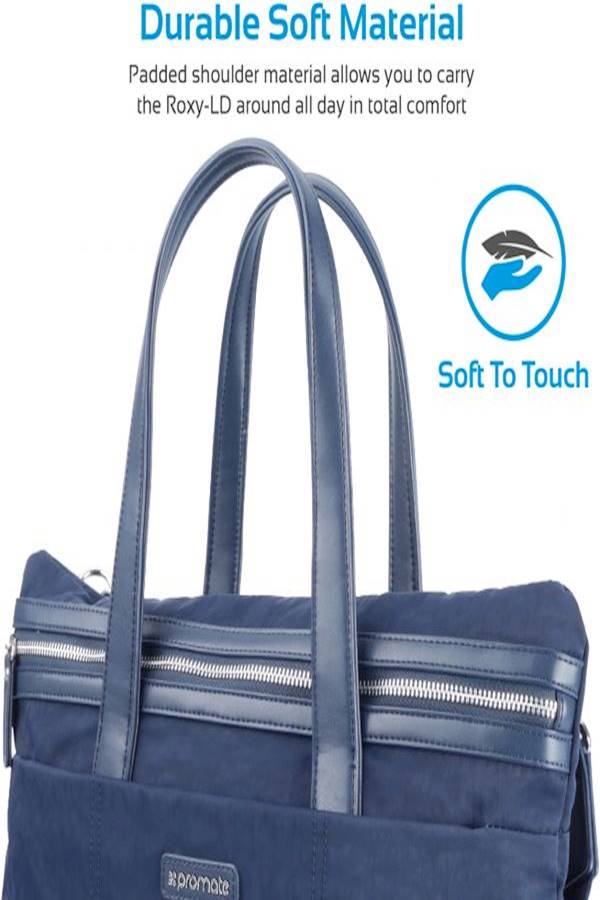 PROMATE Stylish 15.6 Inch Shoulder Handle Tote Laptop Bag - Image 5