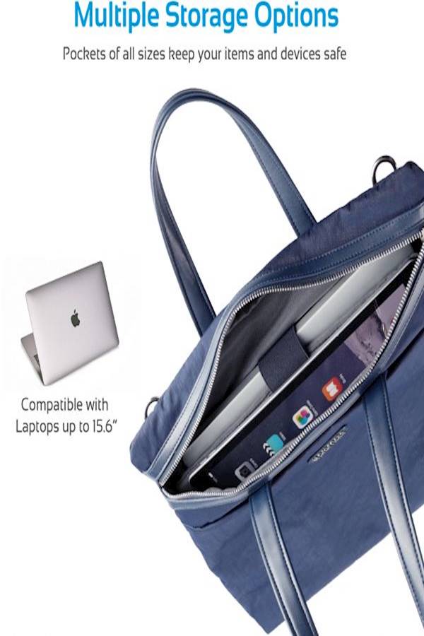 PROMATE Stylish 15.6 Inch Shoulder Handle Tote Laptop Bag - Image 2
