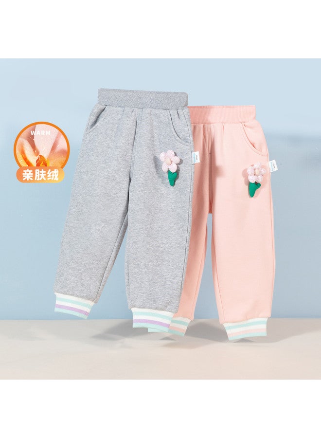 Bornbay spring/fall Girls' Pants - Kids' Playful Casual Joggers For Running & Sports - Image 3