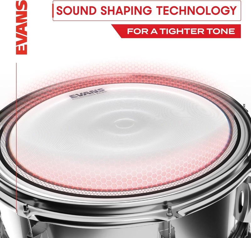 Evans EC2 10, 12, 16 inch Rock Tom Pack - Coated - Image 3