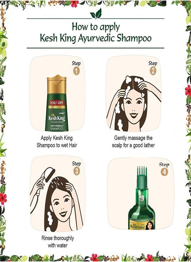 Kesh King Herbal Ayurvedic Hair Oil For Hair Growth 100ml  - Image 4