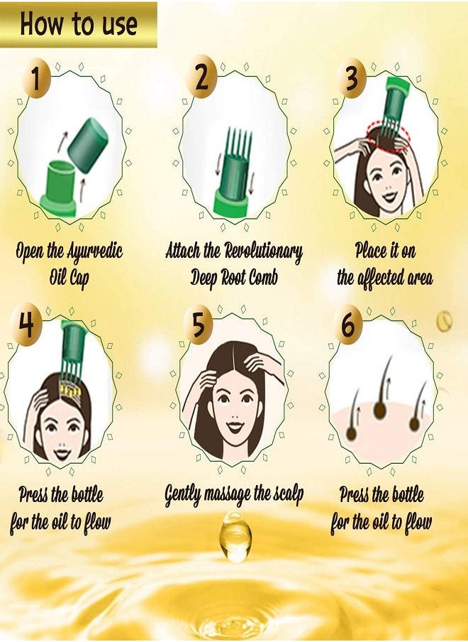 Kesh King Herbal Ayurvedic Hair Oil For Hair Growth 100ml  - Image 3