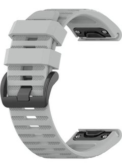 Garmin Fenix 3 - 3 Hr Quick Fit Feature Silicone Strap Gray