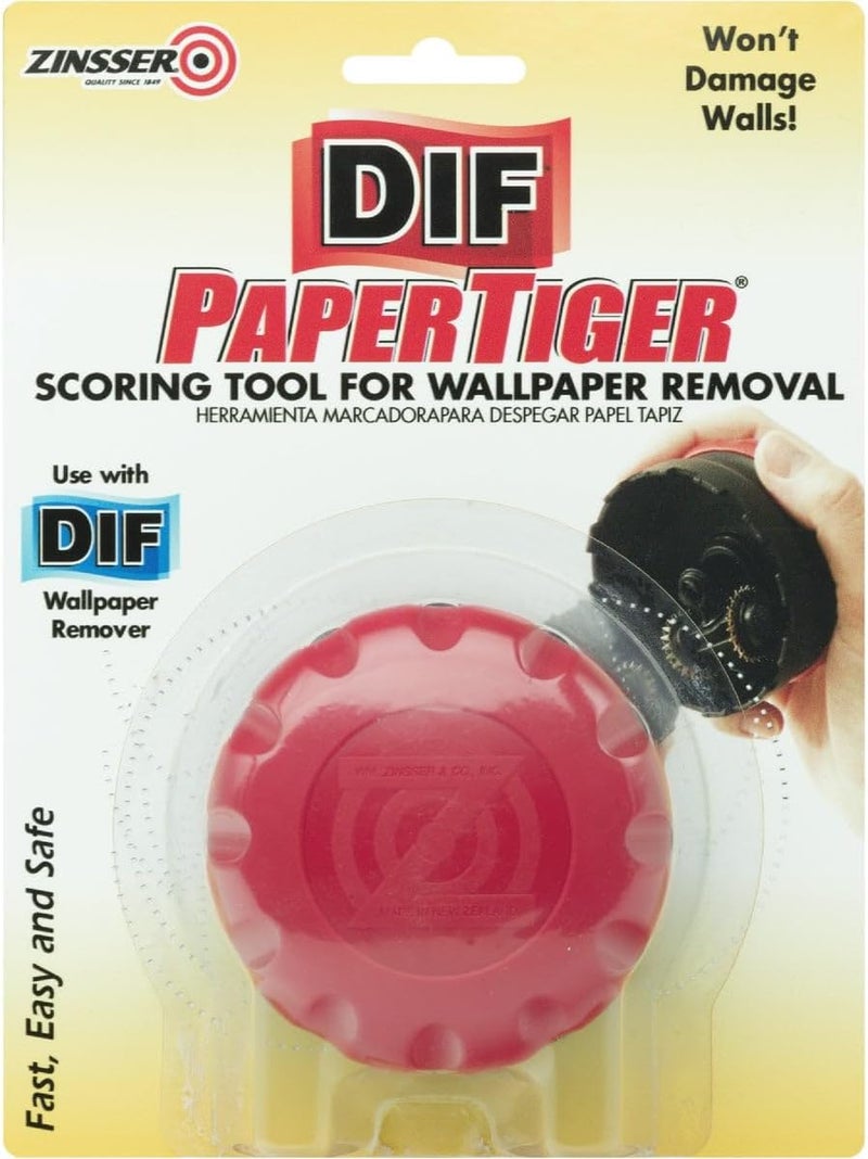 Zinsser أداة تسجيل ورق الجدران 2966 من بيبر تايجر برأس واحد - Image 1