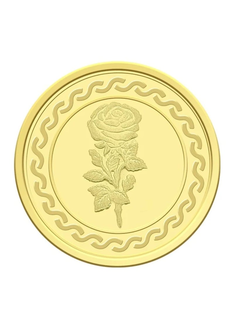 KHUSHBOO JEWELS 22K 1gm GOLD COIN 0.916 PURITY - Image 3