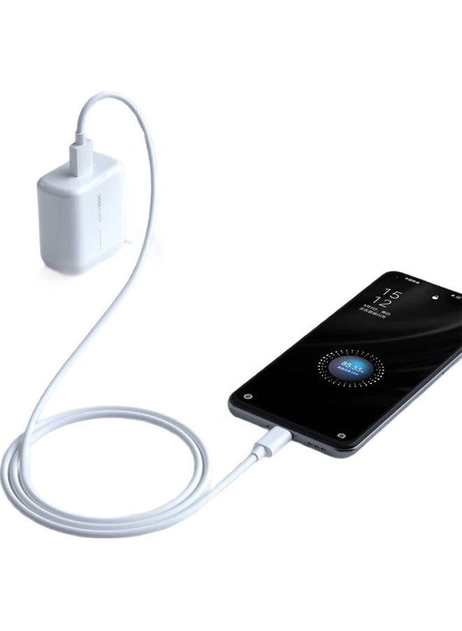 Ten Flashes Shan, Suitable For Oppo Data Cable, 80W Super Fast Charging Cable, Oppo Findx8/X5/X6/K12 X/Reno8/9Pro/7/Ace2/K9/K10 Zhenmei Data Cable - Image 1