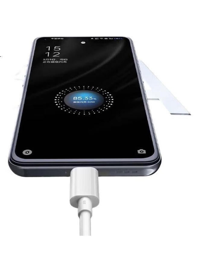 Ten Flashes Shan, Suitable For Oppo Data Cable, 80W Super Fast Charging Cable, Oppo Findx8/X5/X6/K12 X/Reno8/9Pro/7/Ace2/K9/K10 Zhenmei Data Cable - Image 3