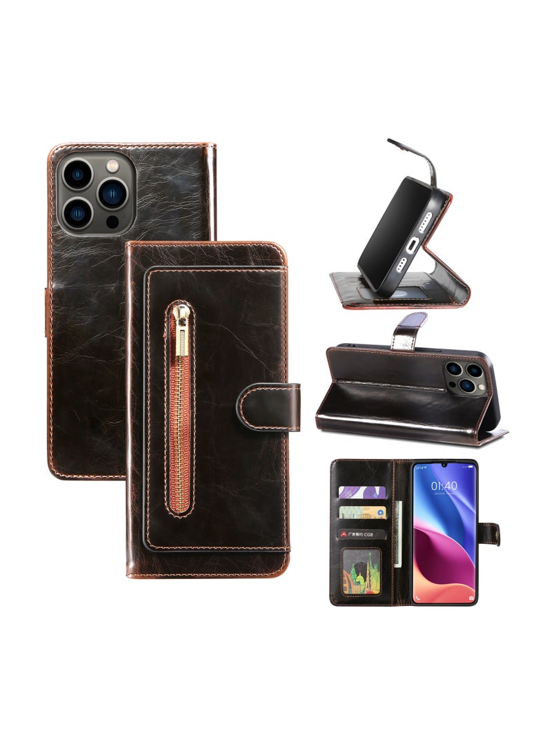 Suteni Flip Cover Protective Leather Case for iPhone - Image 2
