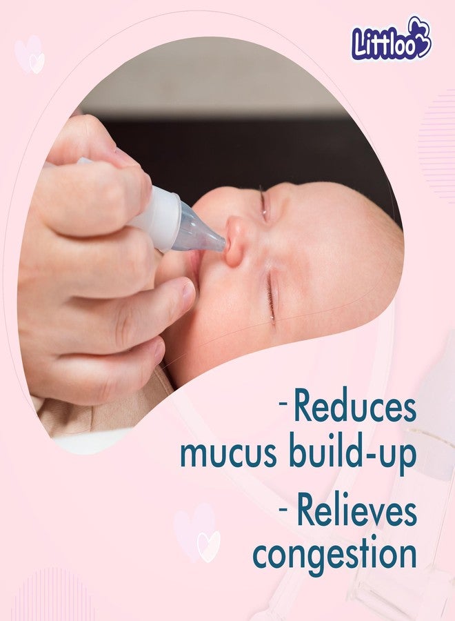 Littloo Nasal Aspirator for Babies | Effective and Safe Congestion Relief with Snotscuker Mechanism | Pack of 2 - Image 4