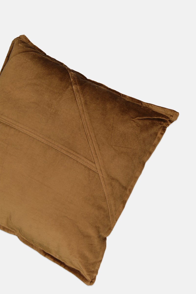 Unique Living Plain Wies Cushion, Brown  - Image 3