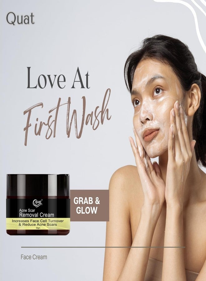 QUAT Reduces Inflammation Balances Sebum Fades Acne Scars Cream (50 g) - Image 1