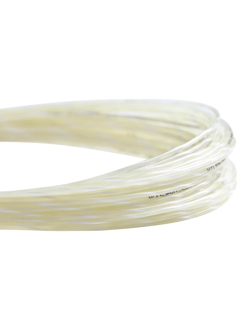 Wilson Sensation Control Tennis String Gauge 16 (1.3mm) - Set 40 ft / 12.2 m, Clear
