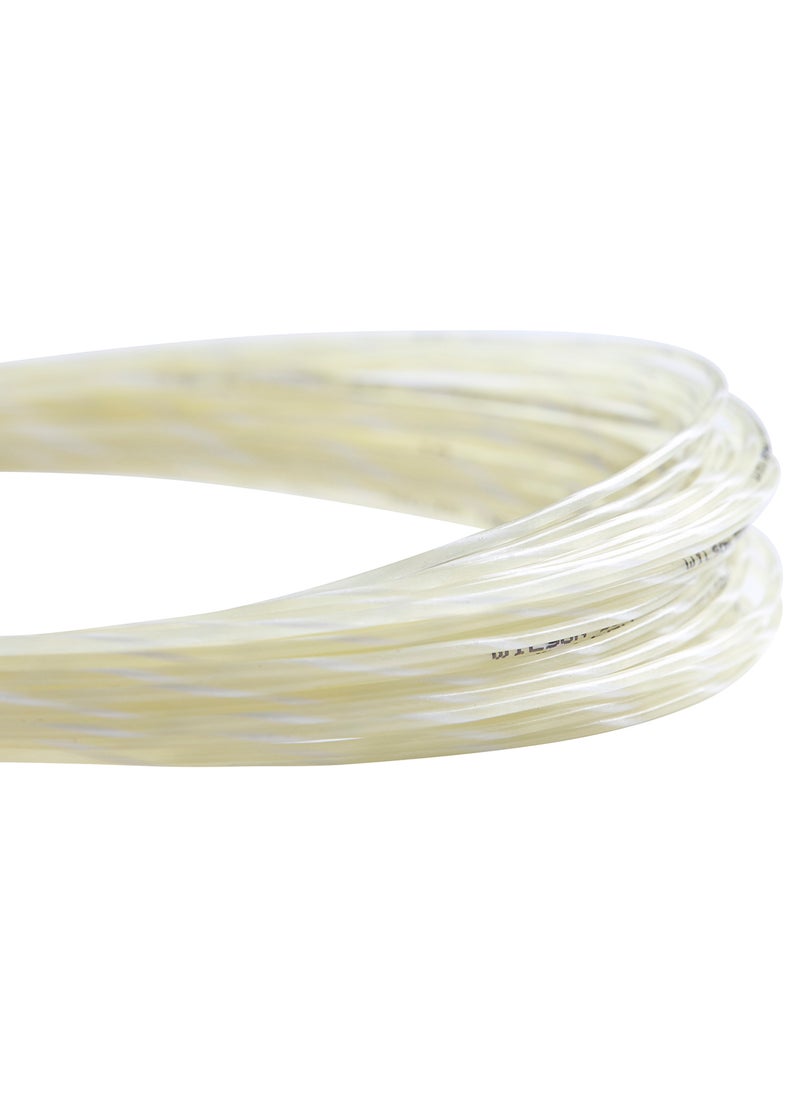 Wilson Sensation Control Tennis String Gauge 16 (1.3mm) - Set 40 ft / 12.2 m, Clear  - Image 2