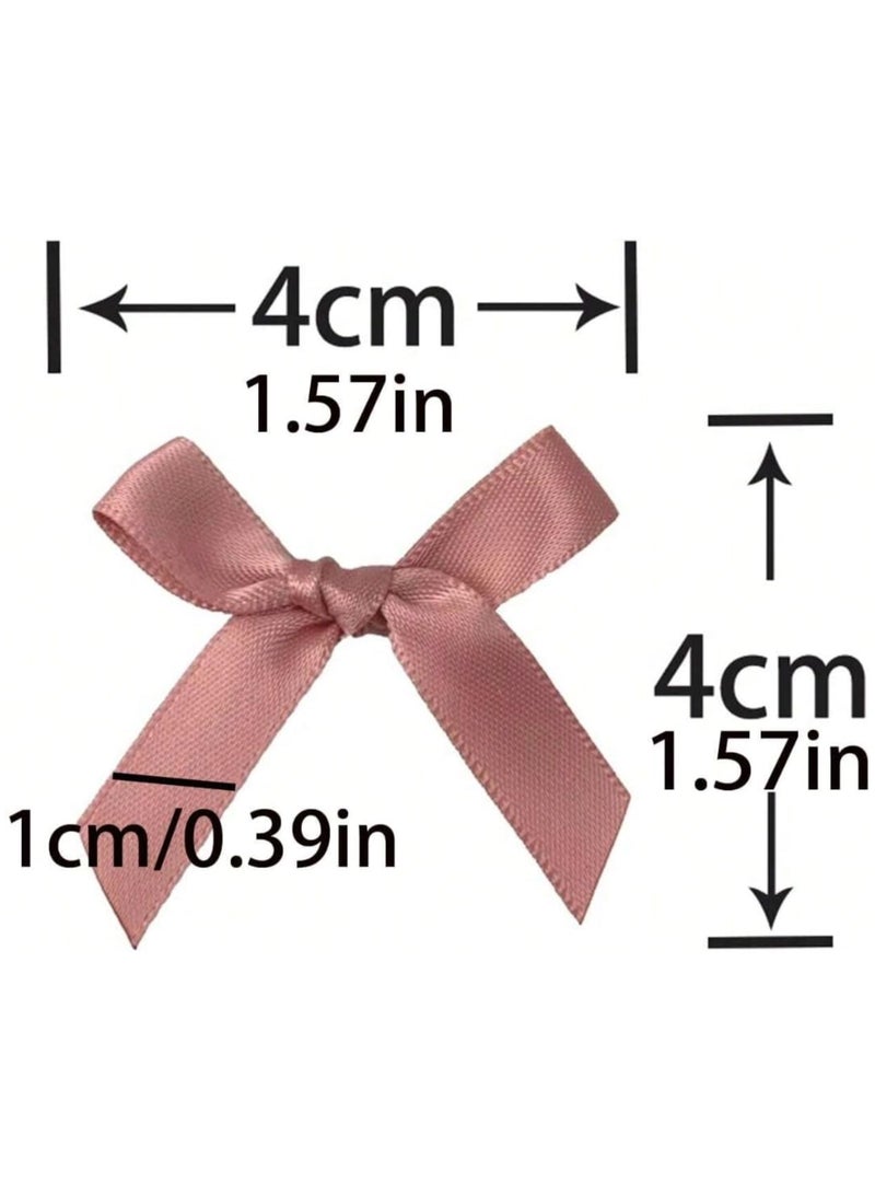 50Pcs Ribbon Bows Gift Packaging Decoration Handicraft Card Decoration, Hair Accessories, Jewelry Bows, Wedding Party Decoration, Christmas Decor, Room Decor - Image 2
