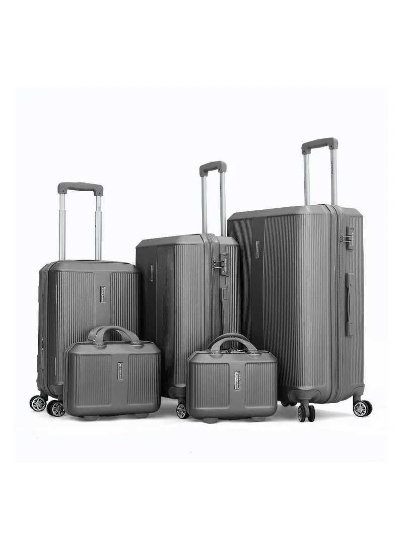 جيوردانو حقيبة ترولي أمتعة جيوردانو صلبة  قطع رمادي