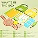 Yeeammk Montessori Kitchen Tools for Toddlers21PCS Kids Cooking Sets RealMontessori Cooking Set for Toddlers Kids Chef Set with Children Safe Knives Cutting Set - Image 4