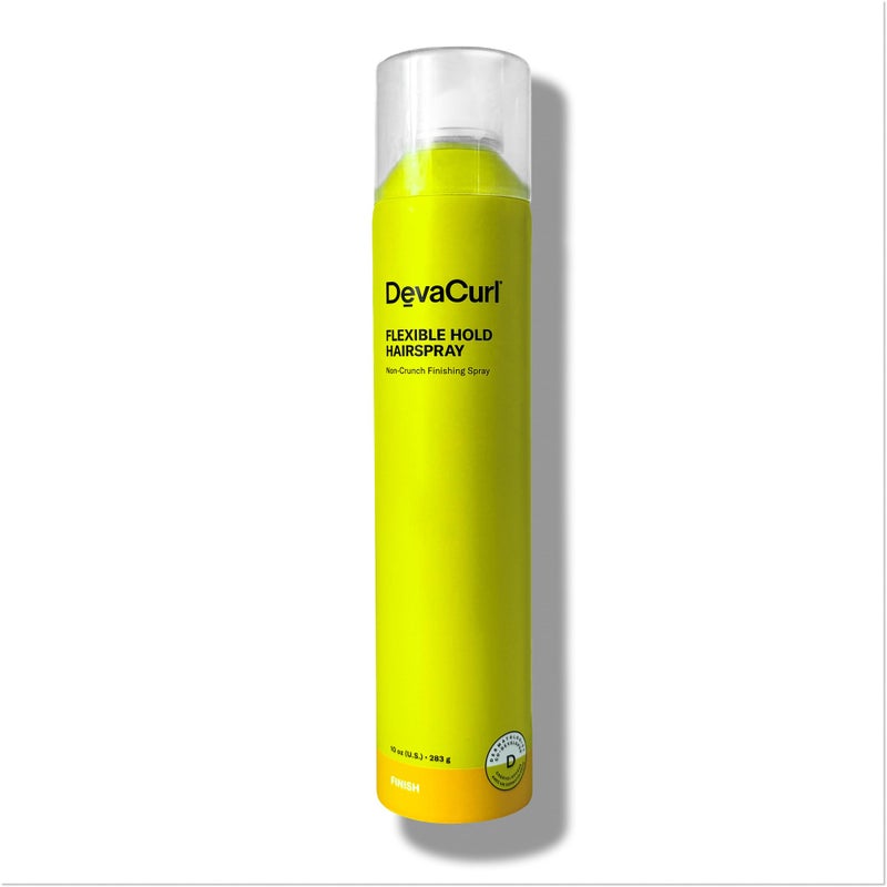 DevaCurl Flexible Hold Hairspray Non-Crunch Finishing Styler, Bright Breeze, 10 fl. oz - Image 2